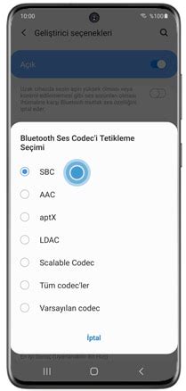 Bluetooth Codeclerini Anlamak. 