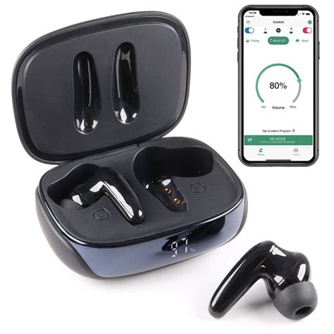 Bluetooth Hearing Aid Rechargeable CIC hearing aids Phone APP …