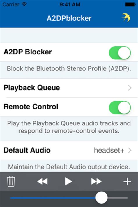 Bluetooth blocker app.  2) Launch A2DPblocker and ensure "A2DP Blocker&qu...