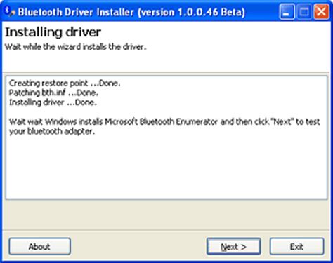 Bluetooth driver installer. 0 driver has been updated to include functional and securi...