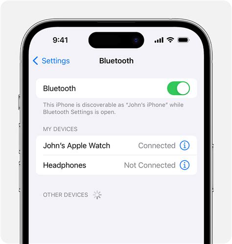 Bluetooth iphone