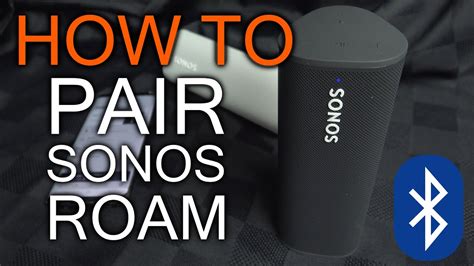 Bluetooth pairing sonos roam. Follow the steps below to put your Sonos Roam into pairing mode: Open the Bluetooth settings on your phone. Press the power button on the Sonos Roam. A white LED light... 