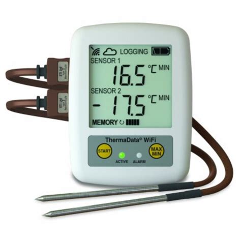 Bluetooth thermocouple data logger. 0 connectivity wirelessly connects to th...