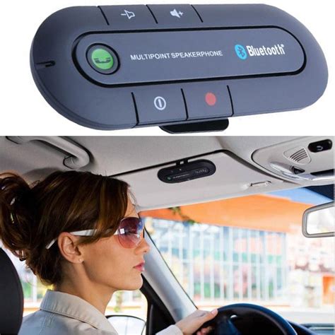 Bluetooth Car Speaker for Cell Phone, Handsfree Bluetooth Car Kit with Visor Clip, in Car Speakerphone Support Siri and Voice Assistant Voice Guidance, 20 Hours Music Play, Support TF Card. 3.8 out of 5 stars. 73. $18.99 $ 18. 99. Typical: $19.99 $19.99. $2.00 coupon applied at checkout Save $2.00 with coupon..