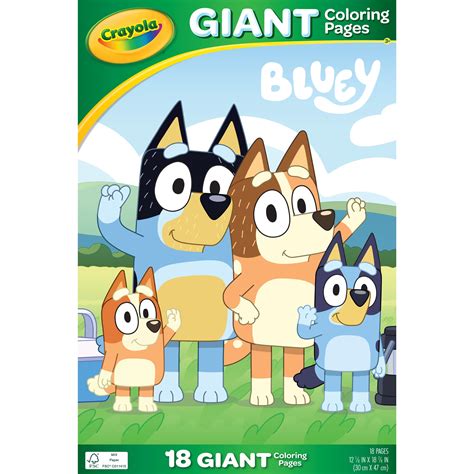 Bluey Giant Coloring Book
