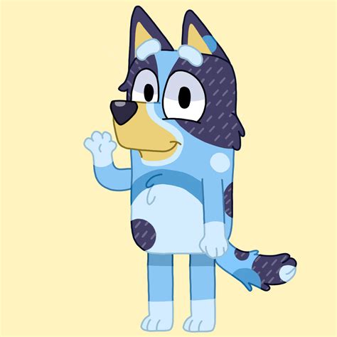 Bluey all grown up. Bluey is all grown up. Photo: Ludo/ABC. The old Queenslander house looks similar except for some technological upgrades, including a robot-vacuum deftly making its way around the floor and having ... 