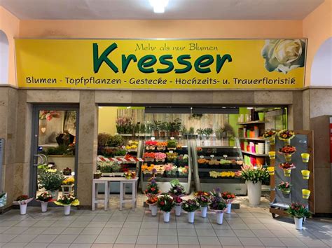 Blumen Kresser Michael Blumenladen im Bahnhof , Bamberg