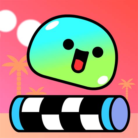 Blumgi slime. Blumgi Slime is a straightforward yet difficult arcade game that tests your timing and targeting abilities. A adorable, springy character that you control can only move by leaping is in charge. Holding down the action button causes your character to leap; the higher and more furiously they jump, the longer you keep it down. 