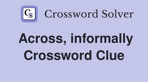 Blunder, informally - Crossword Clue and Answer