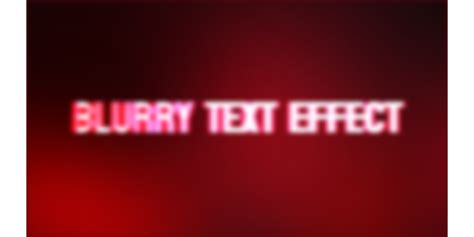 Blurry Text Effect Figma Community
