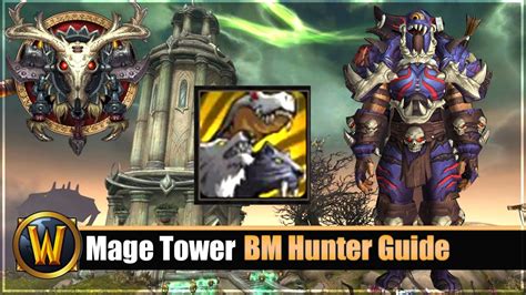 This class also grants a bunch of utilities such as Binding Shot , Tar Trap , Freezing Trap , Intimidation , Misdirection, and Primal Rage, as well as an immunity ( Aspect of the Turtle ). For AoE Damage, BM Hunter has Beast Cleave for sustained damage.. 