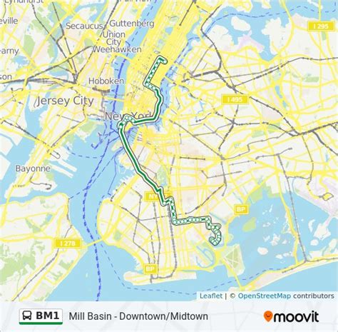 Bm1 bus route map. BM1 (MTA New York City Transit - Express routes) The first stop of the BM1 bus route is 56 Dr / Strickland Av and the last stop is E 57 St / 3 Av. BM1 (Midtown - 57 St Via Church St - Via Madison Av) is operational during weekdays. Additional information: BM1 has 44 stops and the total trip duration for this route is approximately 80 minutes. 