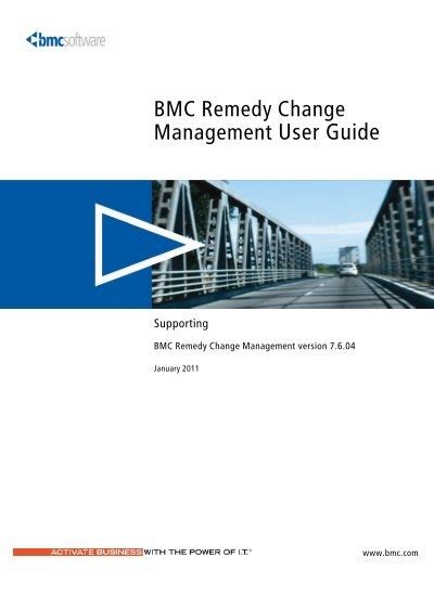 Bmc remedy change management user guide. - 2005 chrysler sebring convertible owners manual.