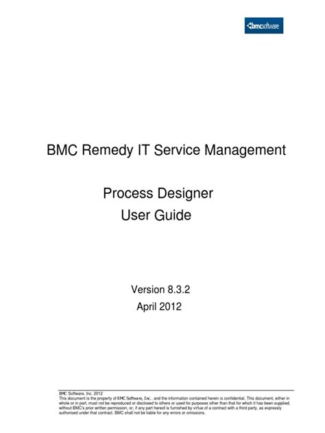 Bmc remedy process designer user guide. - Night study guide english 3 final exam.
