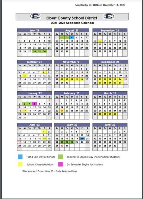 Bmcc Fall Calendar
