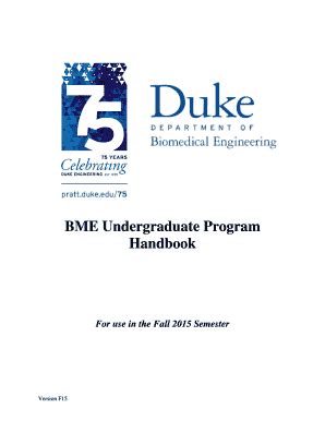 Bme handbook. AY 2022/23 BME Graduate Student Handbook 1 Welcome to the Department of Biomedical Engineering! The Department’s M.S. and Ph.D. degree programs are designed and intended to be transient but intensive professional technical training experiences, best pursued and completed as directly and expediently as possible. 