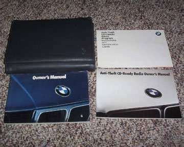 Bmw 1992 525i 535i m5 original owners manual with case. - Jongsma treatment planner student html study guide.