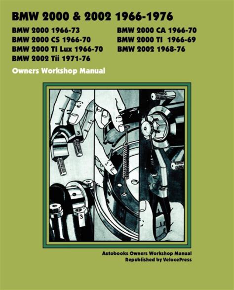 Bmw 2000 2002 1966 1976 owners workshop manual. - Production and inventory control handbook by james harnsberger greene.