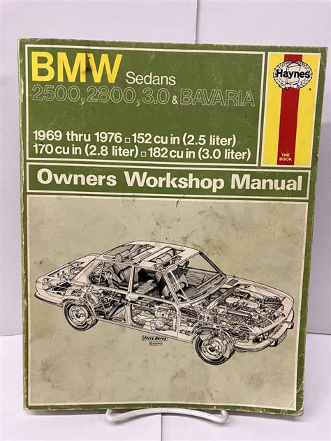 Bmw 2500 2800 30 33 bavaria 1968 1977 owners workshop manual. - Yanmar 3jh4e 4jh4ae manuale di riparazione per motori completi.
