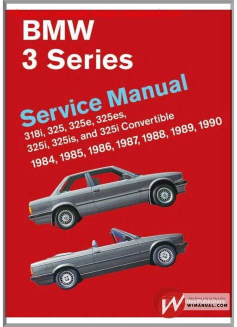 Bmw 325 325e 325es 1984 1990 workshop service manual repair. - John deere l130 lawn tractor owners manual.