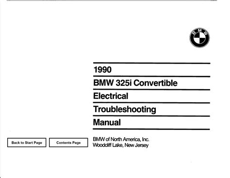 Bmw 325i convertible 1990 electrical troubleshooting manual. - Consulenza impeccabile una guida per utilizzare la tua esperienza nella terza edizione.