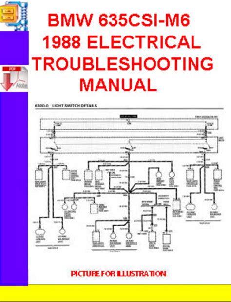 Bmw 635csi m6 1988 electrical troubleshooting manual. - John deere 350 crawler operators manual.