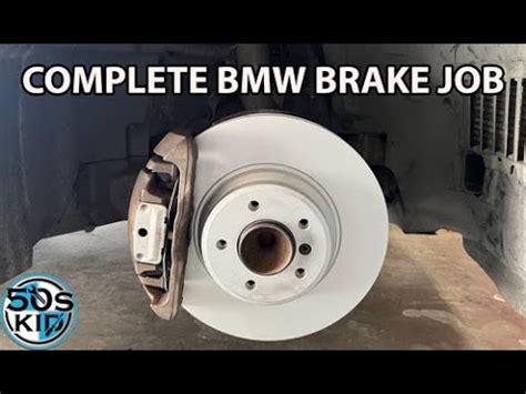 Bmw brake job. .  ...
