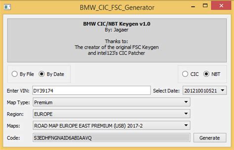 Bmw cic fsc generator.  CIC/NBT FSC Generator - Windows/Linux/OSX - Page 23 > Technical Fo...