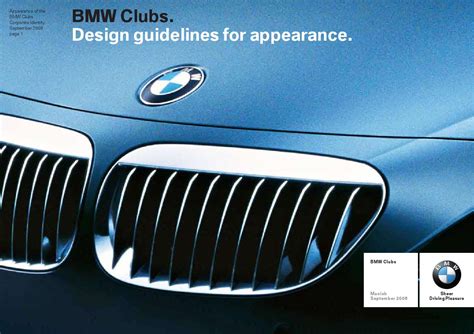 Bmw clubs corporate identity page 1 design guidelines for. - Der wesentliche leitfaden für verschreibungspflichtige medikamente 1998 serie.