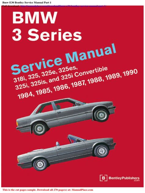 Bmw e30 bentley service manual rar. - 1998 chevrolet silverado factory service manual.