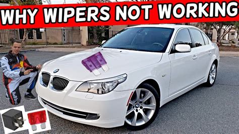 Bmw e60 wipers not working.  I&rsquo;m trying to find out what I can do about my windshi...