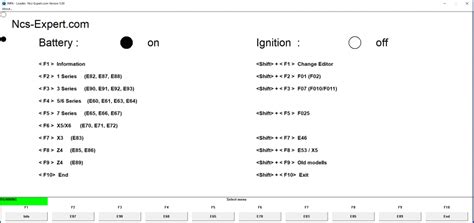 Bmw e90 coding ncs expert.  SP-DATEN (V74 2025/6 Version &ndash; Module Firmware/Coding u...