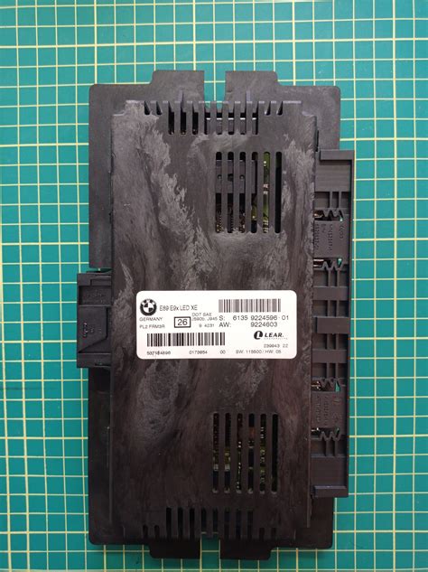 Bmw e90 footwell module.  Unfortunately my module bricked up during a scan when ...