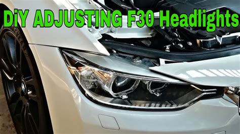 Bmw f30 led headlight adjustment.  Understanding Headlight Types and Adjustme...