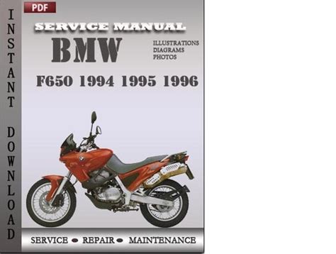 Bmw f650 1994 1995 1996 factory service repair manual. - Quand le gottéron faisait chanter ses moulins.