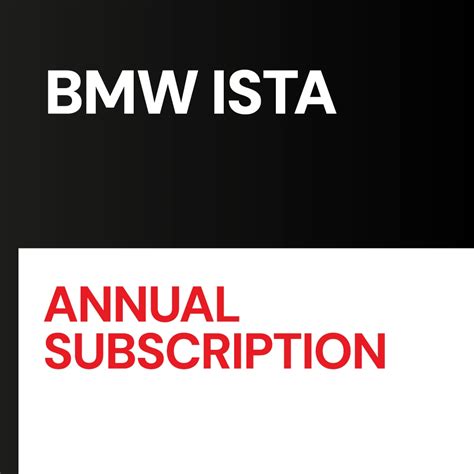 Bmw ista subscription cost.  Subscriptions, support, and payments are handled b...