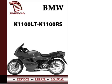 Bmw k1100lt k1100rs workshop service manual repair manual download. - Manuale di amada vipros 357 king.