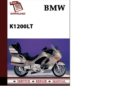 Bmw k1200lt k 1200 lt service repair workshop manual download. - Sollten wir über die juden wissen!.