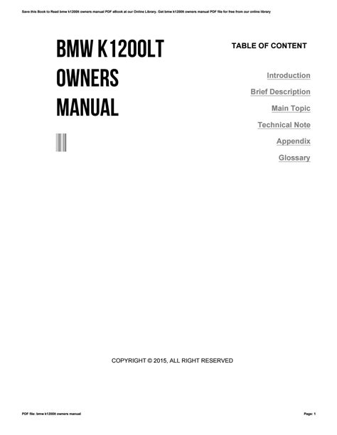 Bmw k1200lt owners manual anti theft. - Repair manual 2002 saturn sc 1 3.