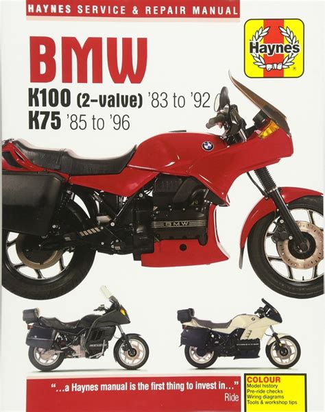 Bmw k75 k100 1985 repair service manual. - M344 1983 1988 honda vt500 ascot shadow manuale di riparazione moto di clymer.