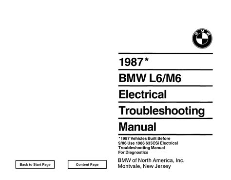 Bmw l6 m6 1987 electrical troubleshooting manual. - Daewoo fr 430 refrigerator service manual.