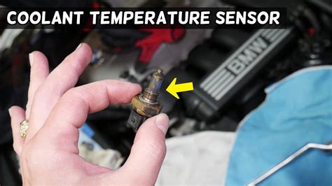 Bmw n52 coolant temperature sensor.  Temperature sensor which is can cause fan working on H...