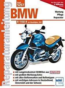 Bmw r 1150r service und reparaturanleitung. - Le nouveau guide du bien maigrir.