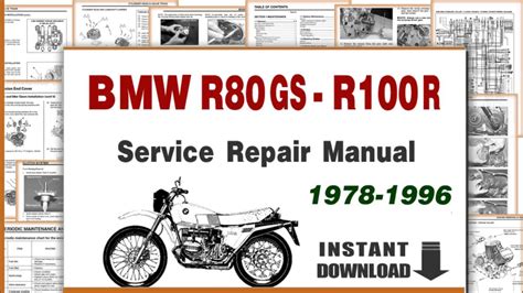 Bmw r80 gs r100 r service manual download. - Socata ms 893 manuale di volo.