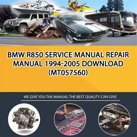 Bmw r850 1994 2005 workshop manual. - Stryker core powered instrument service manual.