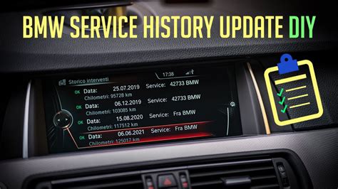Bmw service history manager.  Tested on NBT ECU only.  They will be deleted In order to write cr...