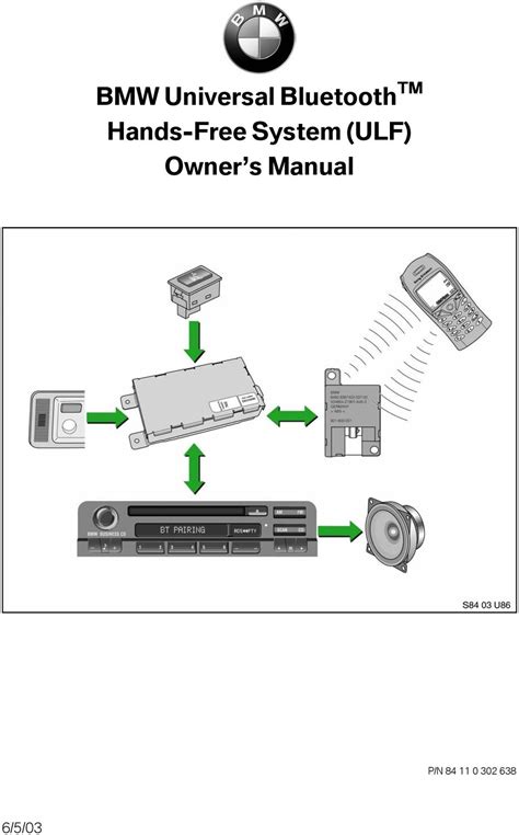 Bmw universal bluetooth hands free system owners manual. - Manual de soluciones para conceptos de sistemas operativos.