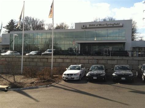 Bmw west springfield. BMW of West Springfield | Certified Center. 1712 Riverdale St. Directions West Springfield, MA 01089. Sales: (413) 746-1722; Service: (413) 233-5027; Parts: (413) 233-5055; BMW Loyalty Leases | X3 xDrive30i $589/mo | X5 xDrive40i $889/mo click here for more info>> Home; New BMWs New BMW Inventory New BMW Specials 