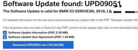 Bmw x1 software update download.  .  The system should automatically recogn...