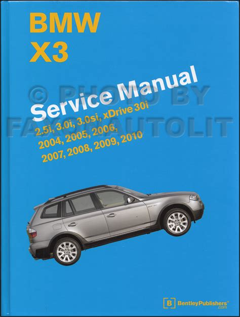 Bmw x3 2005 d service manual. - Organización y métodos en la administración pública.